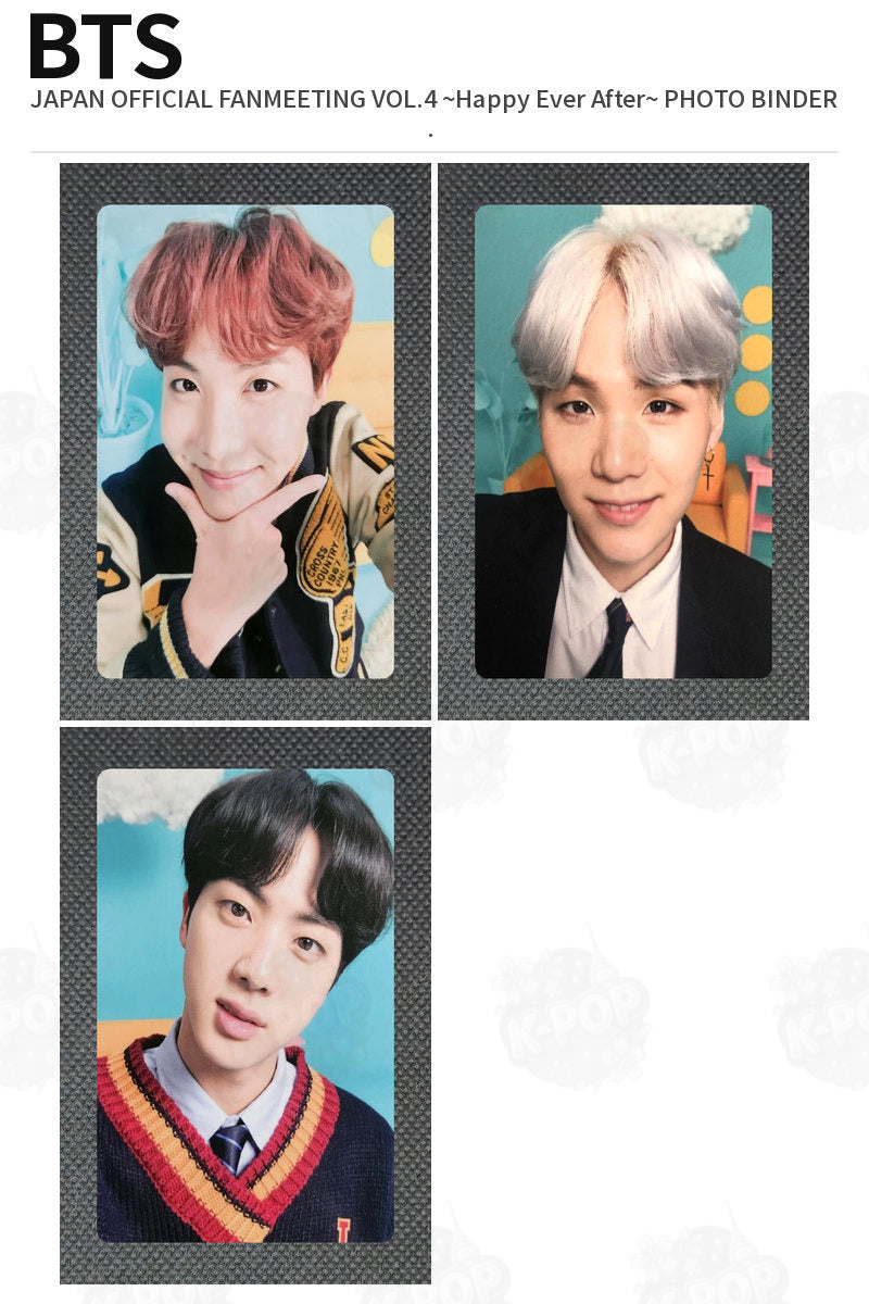 BTS JAPAN OFFICIAL FANMEETING VOL.4 ~Happy Ever After~ PHOTO BINDER SUGA