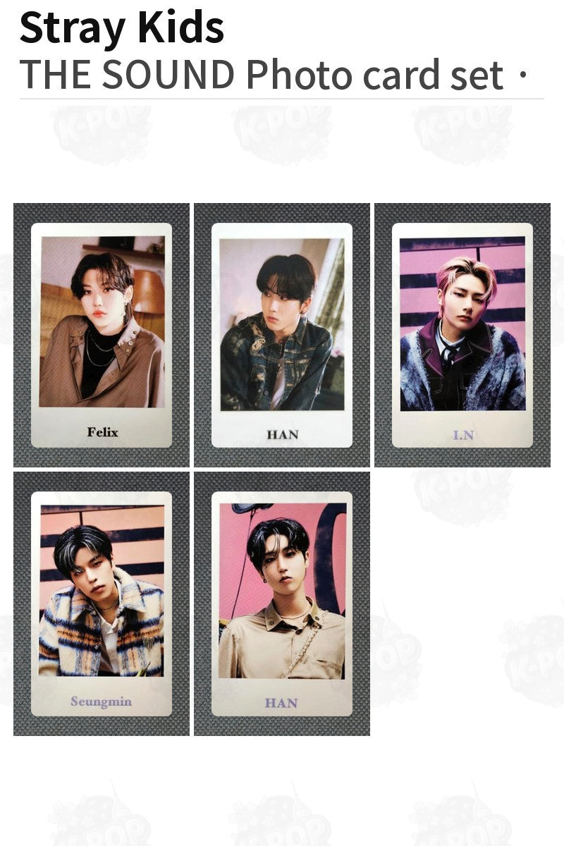 Stray Kids THE SOUND Photo card set SEUNGMIN