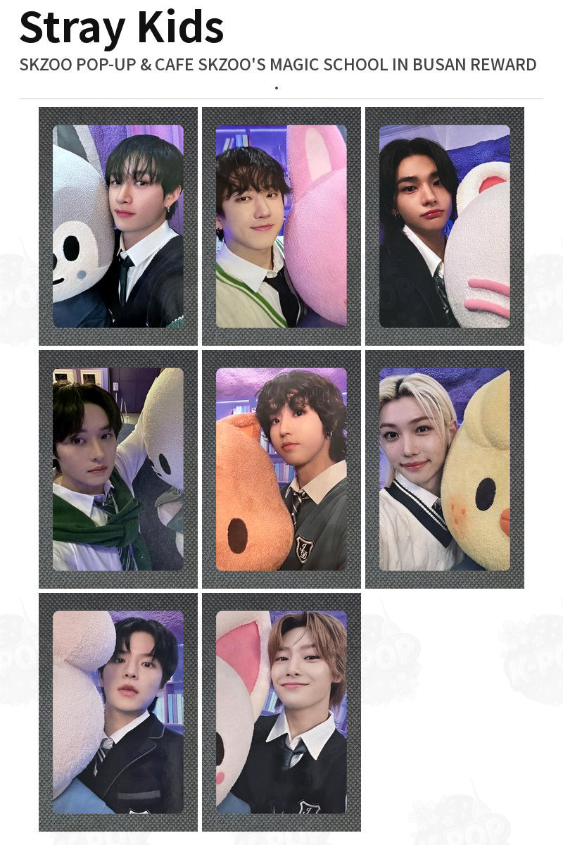 Stray Kids SKZOO POP-UP & CAFE SKZOO'S MAGIC SCHOOL IN BUSAN REWARD HYUNJIN