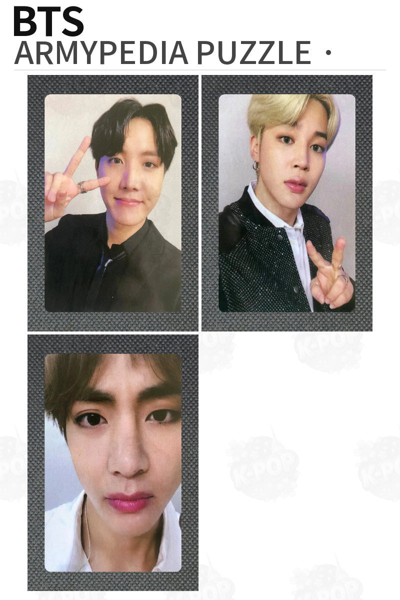 BTS Official ARMYPEDIA PUZZLE Photocard Kpop