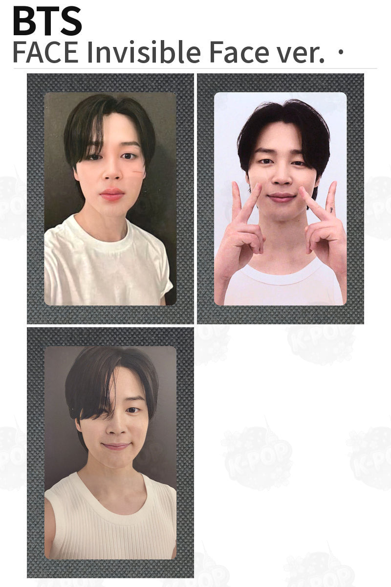 BTS FACE Invisible Face ver. Jimin