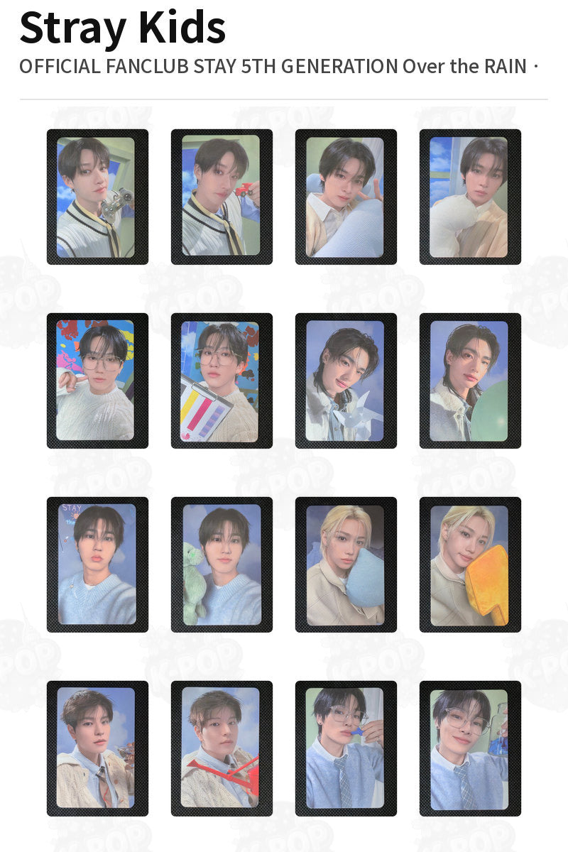 Stray Kids OFFICIAL FANCLUB STAY 5TH GENERATION Over the RAIN BANG CHAN