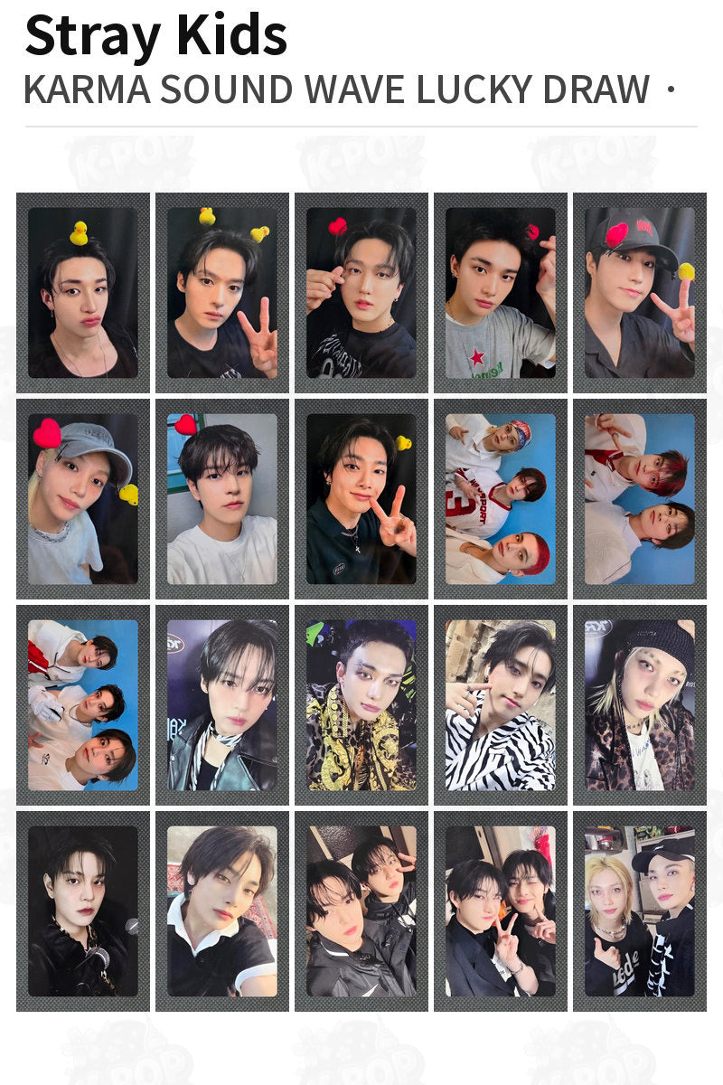 Stray Kids KARMA SOUND WAVE LUCKY DRAW LEE KNOW