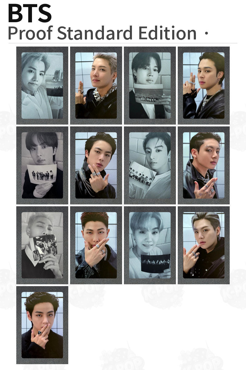 BTS Official Proof Standard Edition Photocard Kpop