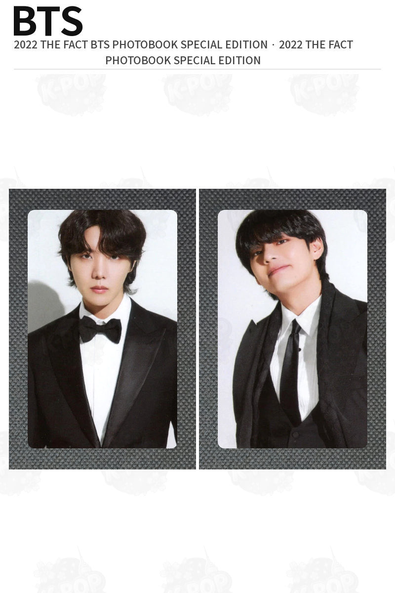 BTS Official 2022 THE FACT BTS PHOTOBOOK SPECIAL EDITION 2022 Photocard Kpop