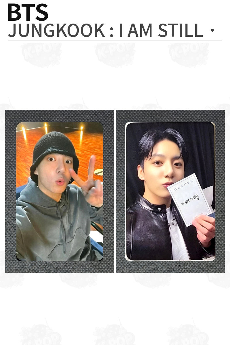 BTS Official JUNGKOOK : I AM STILL Photocard Kpop