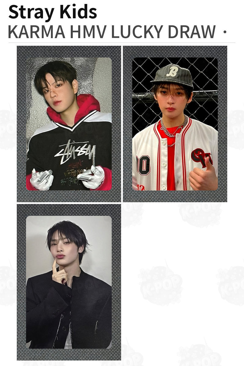 Stray Kids KARMA HMV LUCKY DRAW LEE KNOW