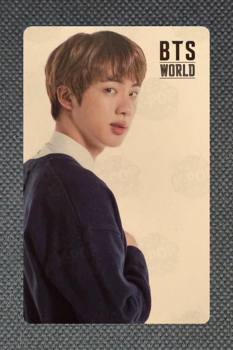 BTS Jin Official World Double-Sided Photocard Kpop