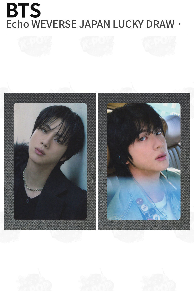 BTS Echo WEVERSE JAPAN LUCKY DRAW Jin