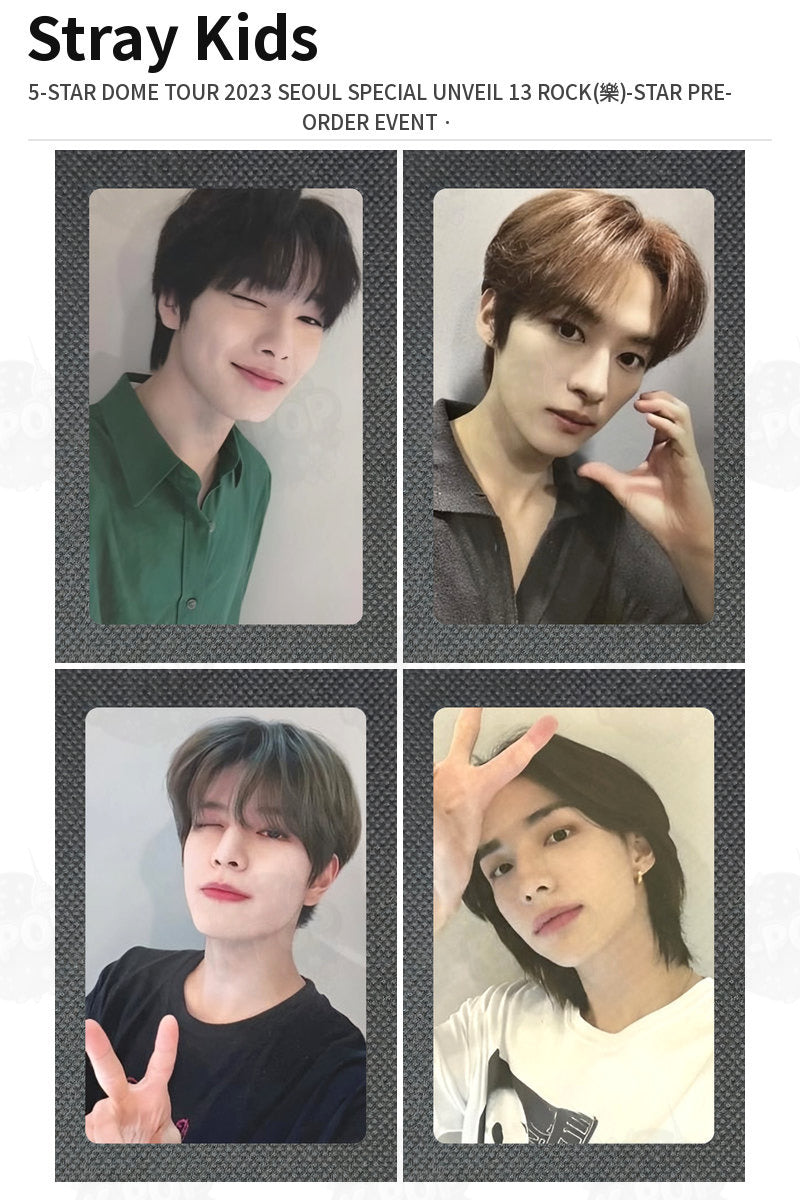 Stray Kids 5-STAR DOME TOUR 2023 SEOUL SPECIAL UNVEIL 13 ROCK(樂)-STAR PRE-ORDER EVENT HYUNJIN