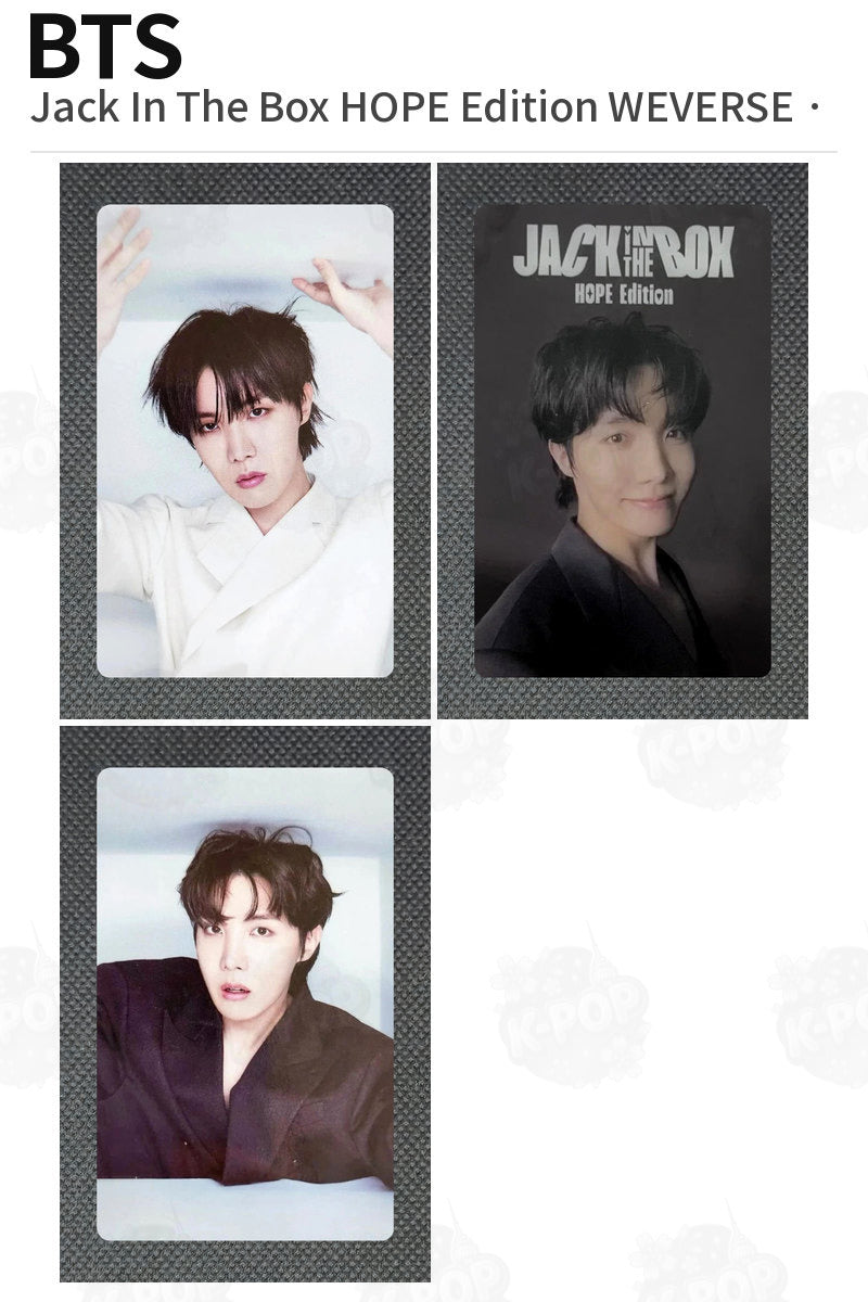 BTS Jack In The Box HOPE Edition WEVERSE J-Hope