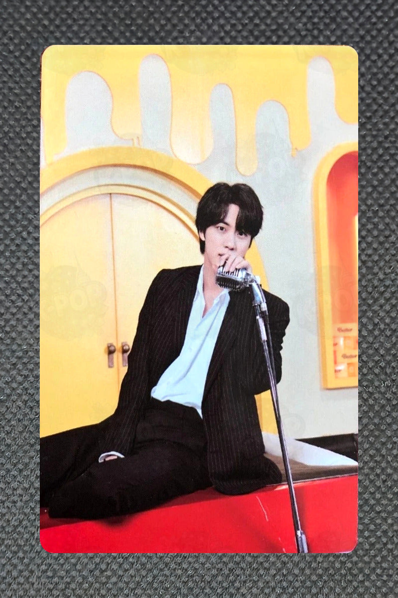 BTS Jin Official PERMISSION TO DANCE ON STAGE MINI PHOTO CARD Photocard Kpop